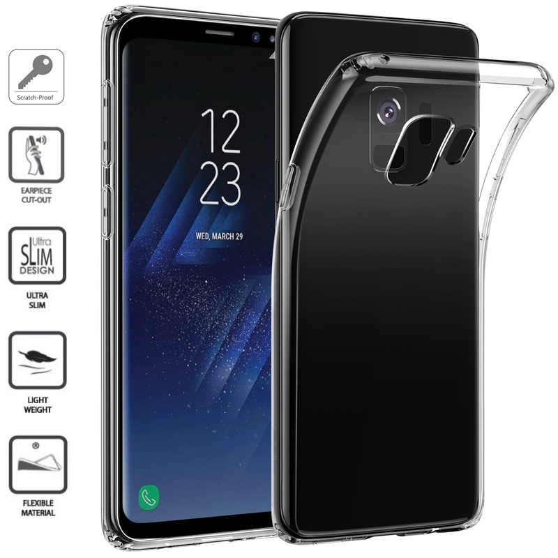 Skaidrus silikoninis dėkliukas 1 mm. (Samsung S9) Skaidrus silikoninis dėkliukas 1 mm. (Samsung S9)